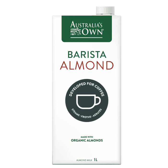 Australias Own Barista Almond Milk Australias Own Foods
