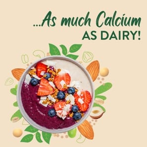 As much calcium as dairy