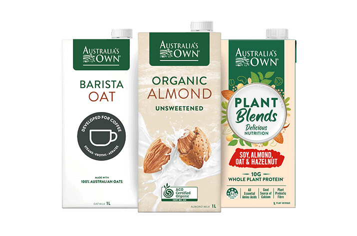 Australias Own Foods Plant Milks