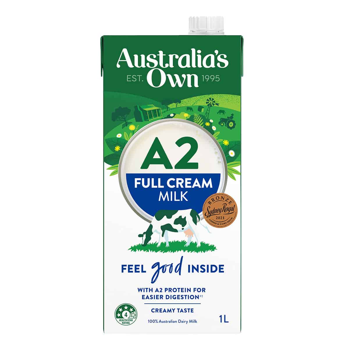 Dairy A2 Full Cream Milk Australias Own Milk