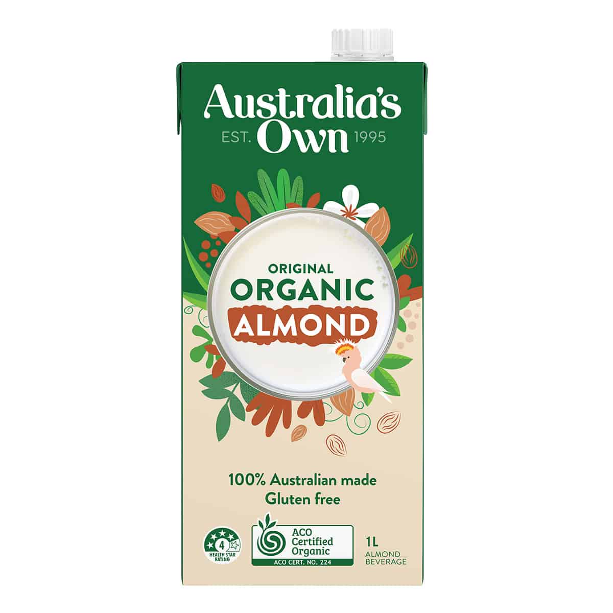 Organic Almond Original Australias Own Milk